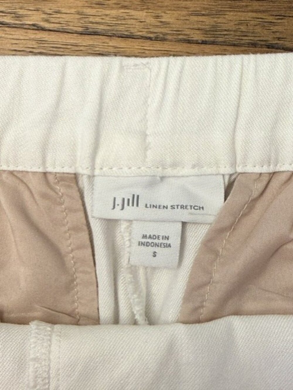 J. JILL Linen-Stretch Slim-Leg Ankle Pants - Picture 8 of 10